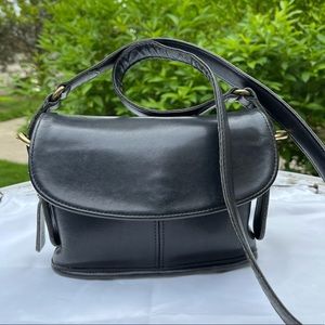 COACH Vintage Leather Saddle Bucket Equestrian